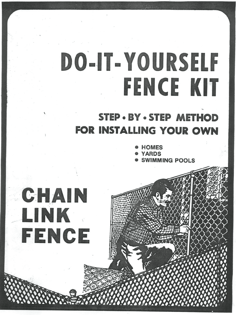 DIY chain link fence guide